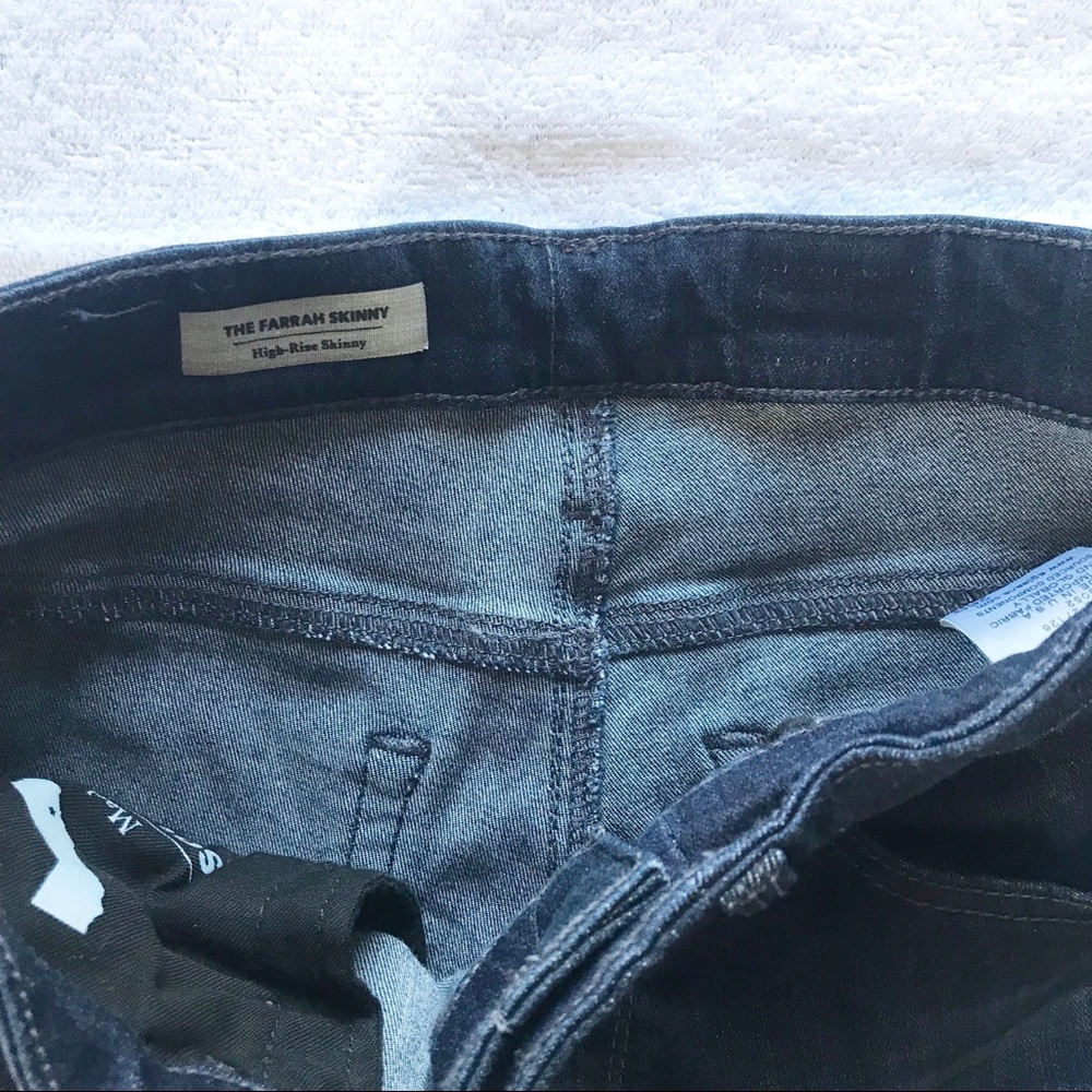Sold AG The Farrah Skinny High Rise Stretch Jeans - Picture 4 of 5